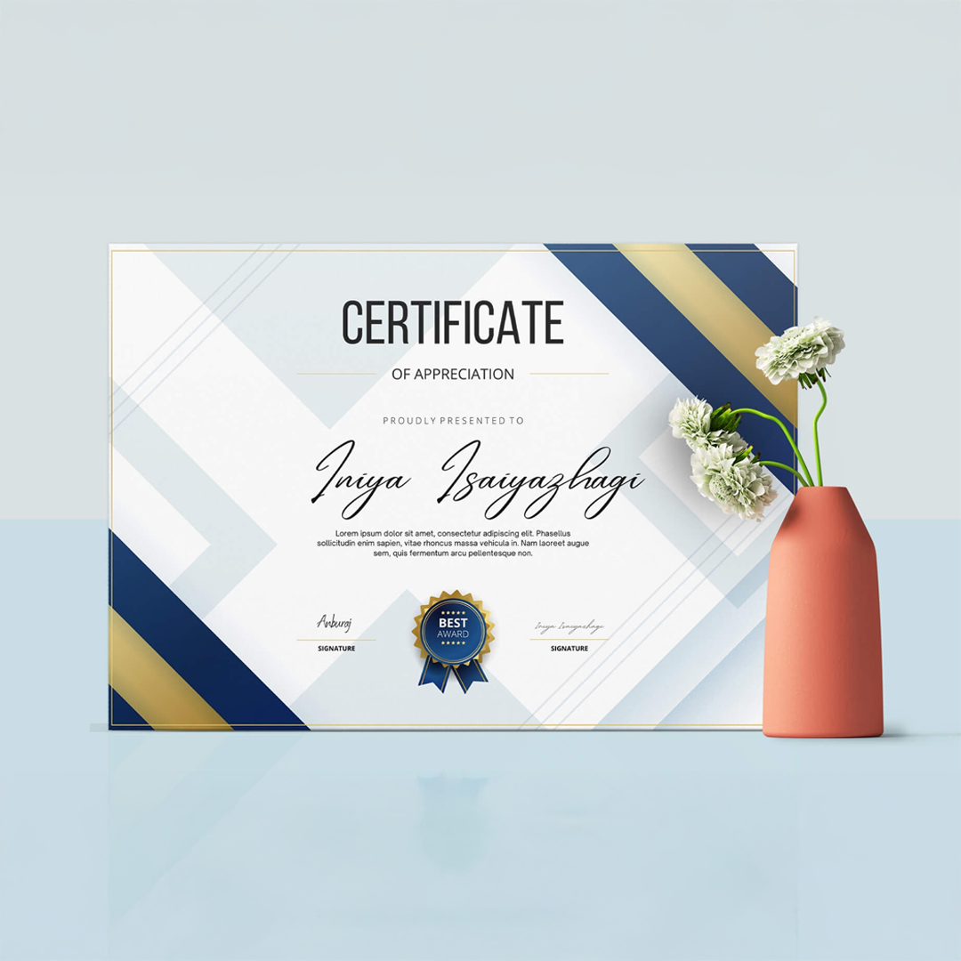 Certificates 